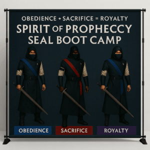 Special Operations Spirit of Prophecy Seal Training - Red Stripe Blue and Purple